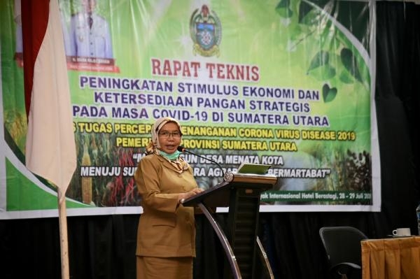 Sabrina Tekankan Perkuat Ketahanan Pangan di Seluruh Kabupaten/Kota